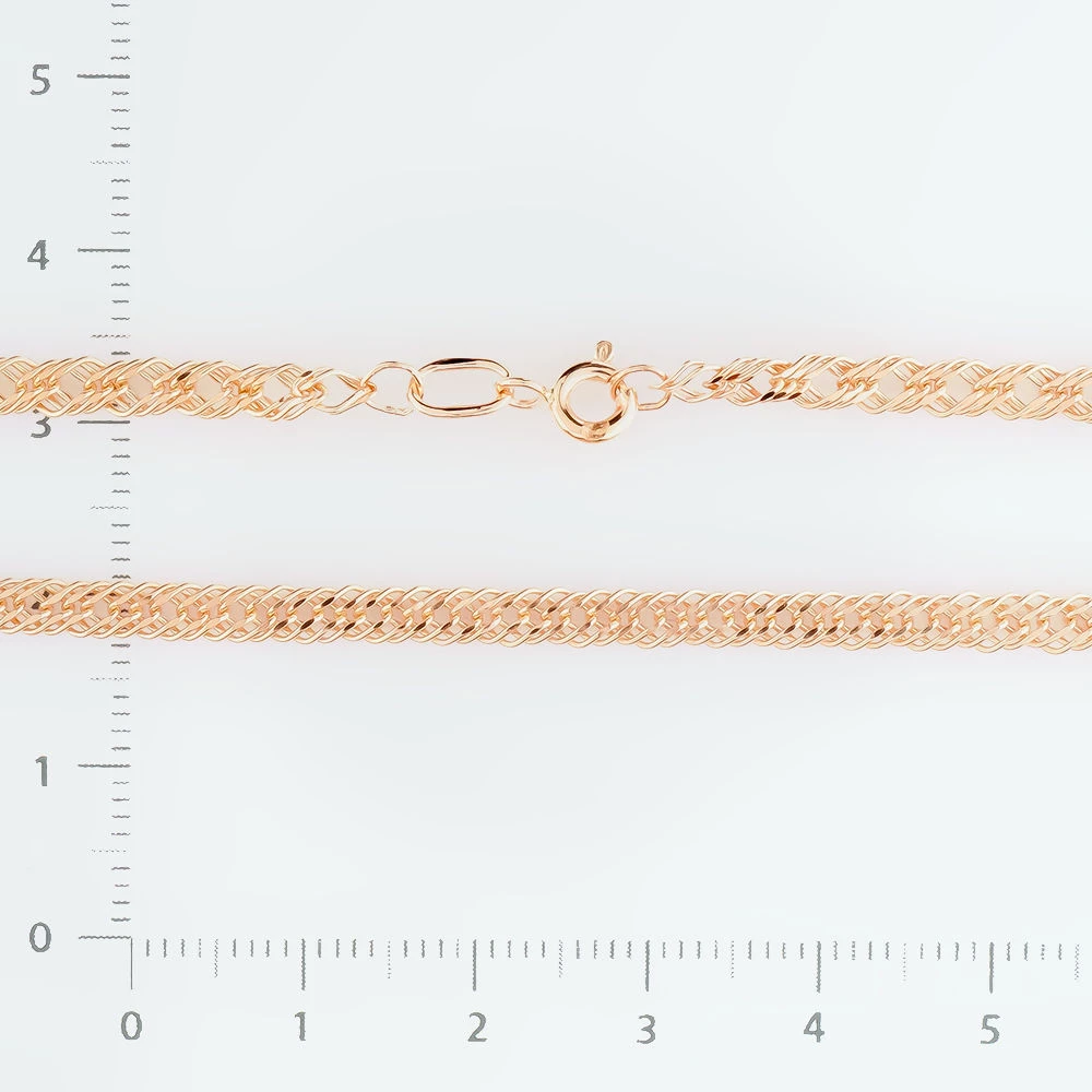 Цепь из красного золота 585 пробы