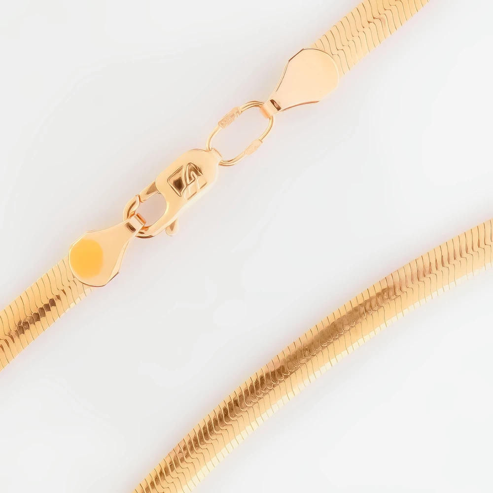 Цепь из красного золота 585 пробы