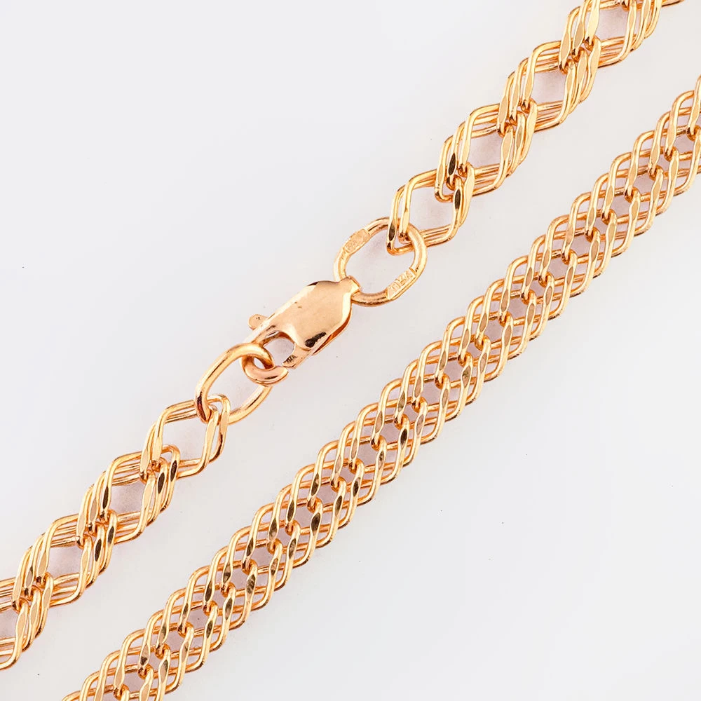 Цепь из красного золота 585 пробы