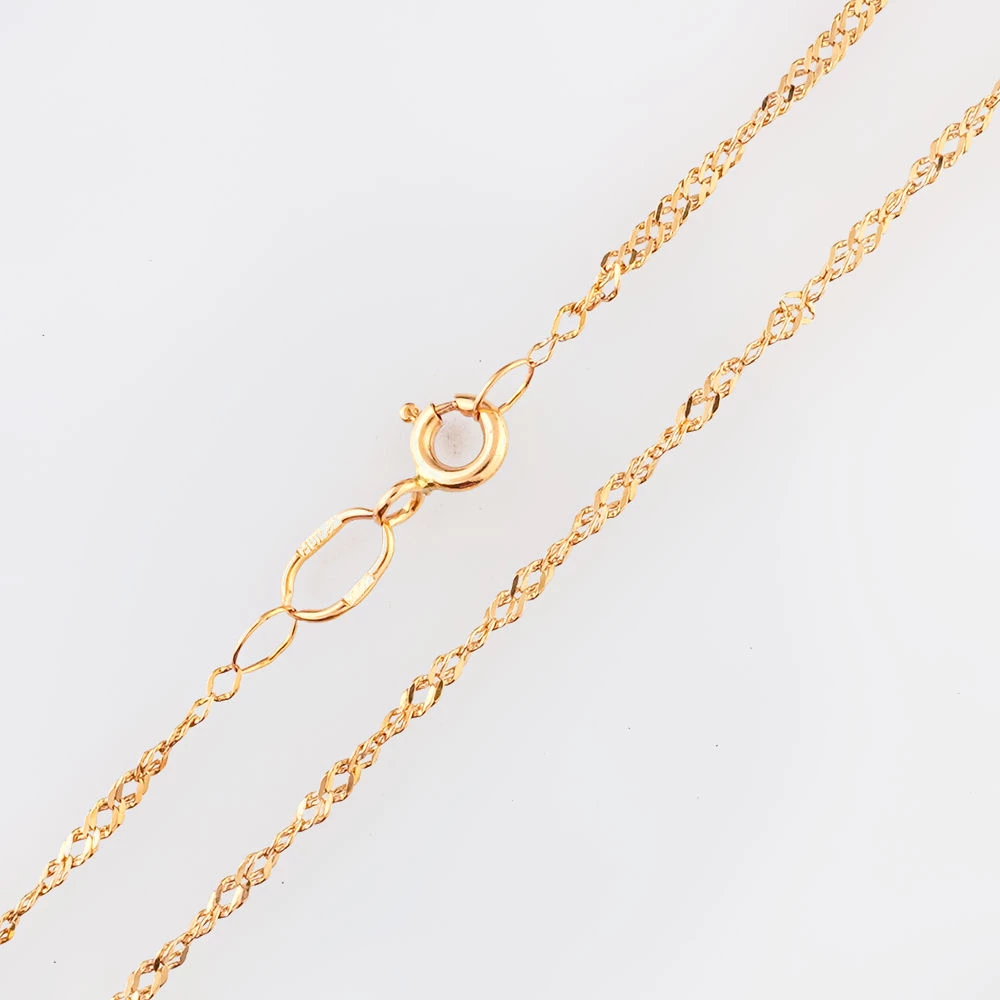 Цепь из красного золота 585 пробы