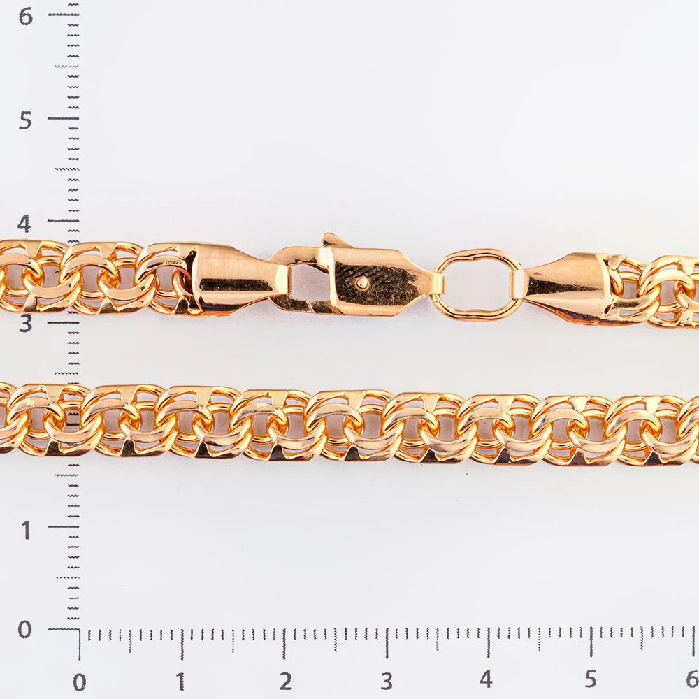 Цепь из красного золота 585 пробы