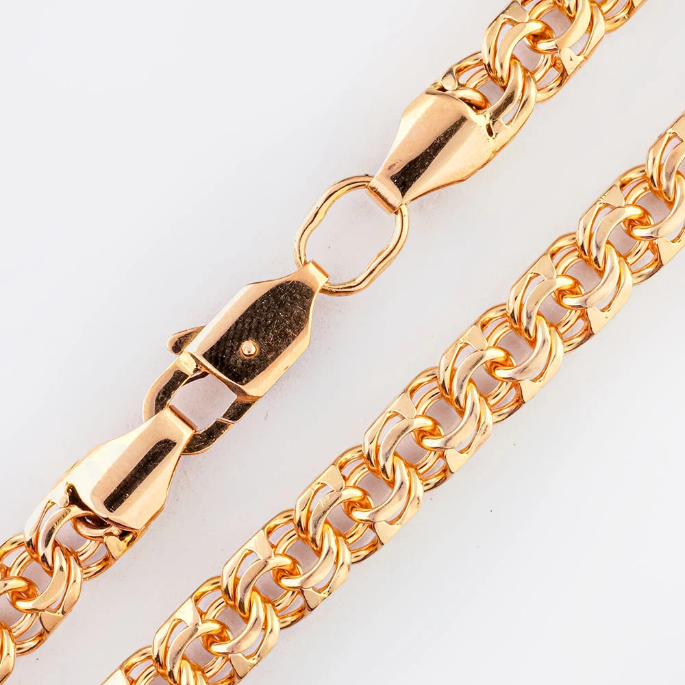 Цепь из красного золота 585 пробы