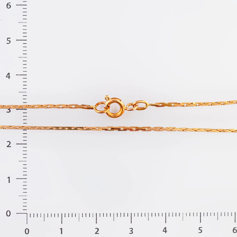 Цепь из красного золота 583 пробы