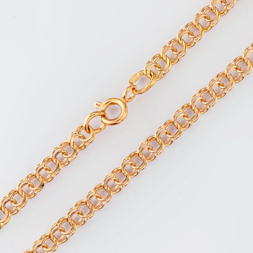 Цепь из красного золота 583 пробы