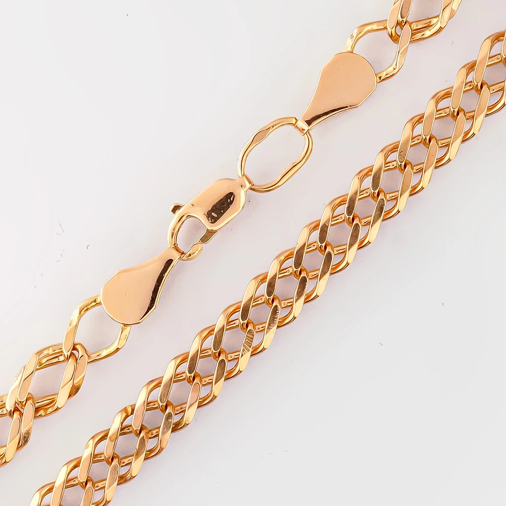 Цепь из красного золота 585 пробы