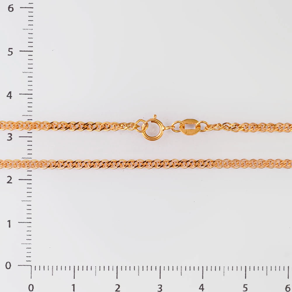 Цепь из красного золота 585 пробы