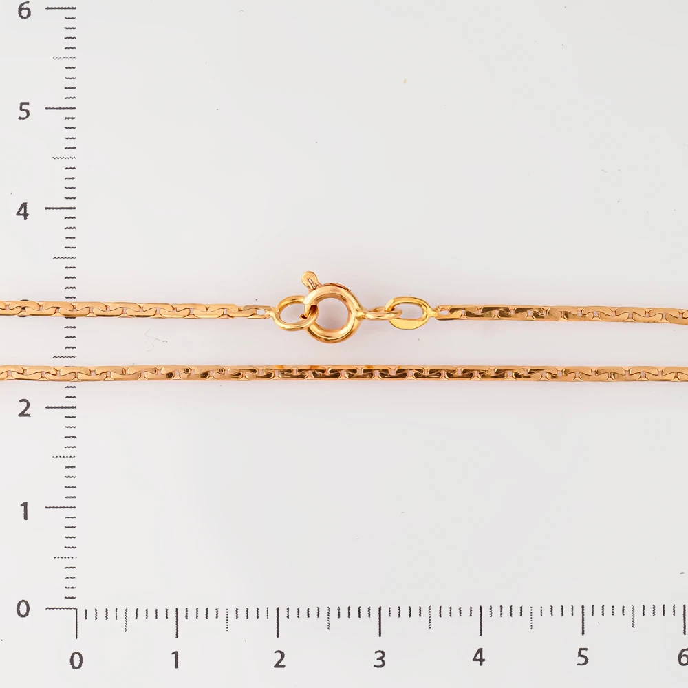 Цепь из красного золота 585 пробы