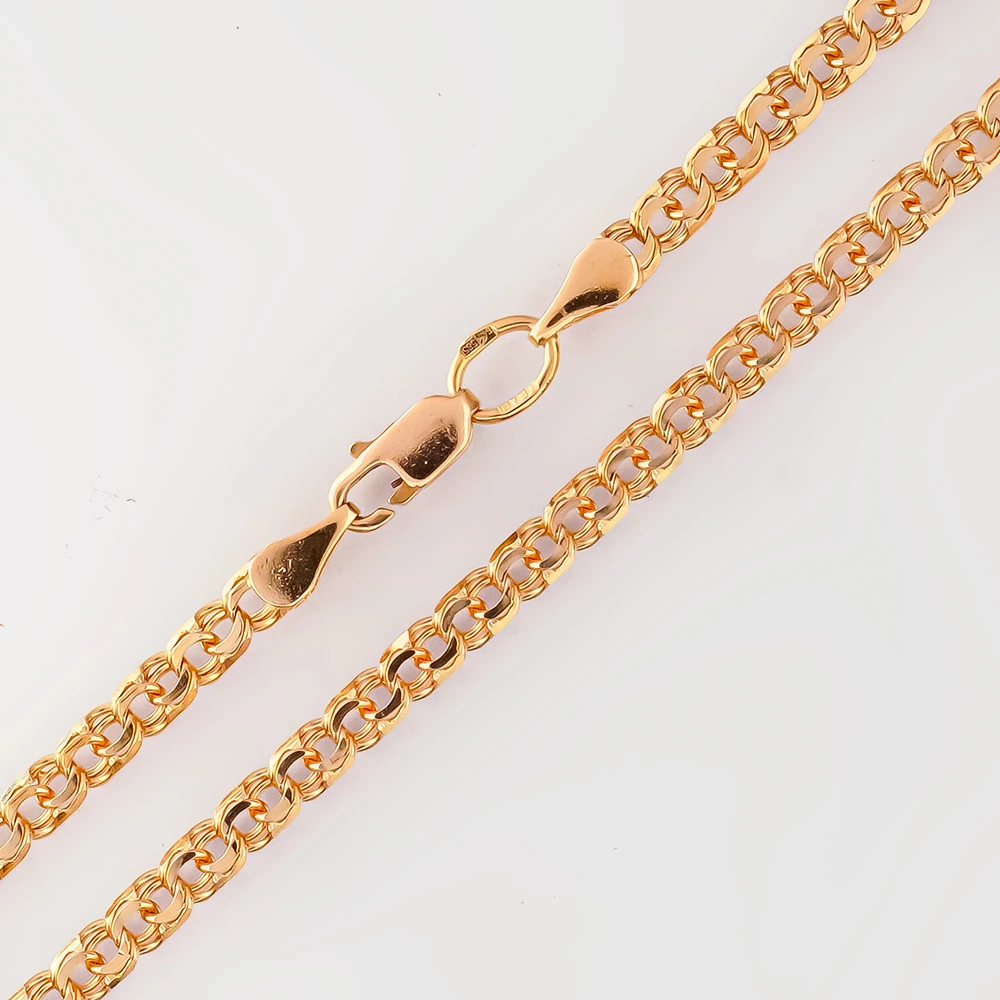 Цепь из красного золота 585 пробы