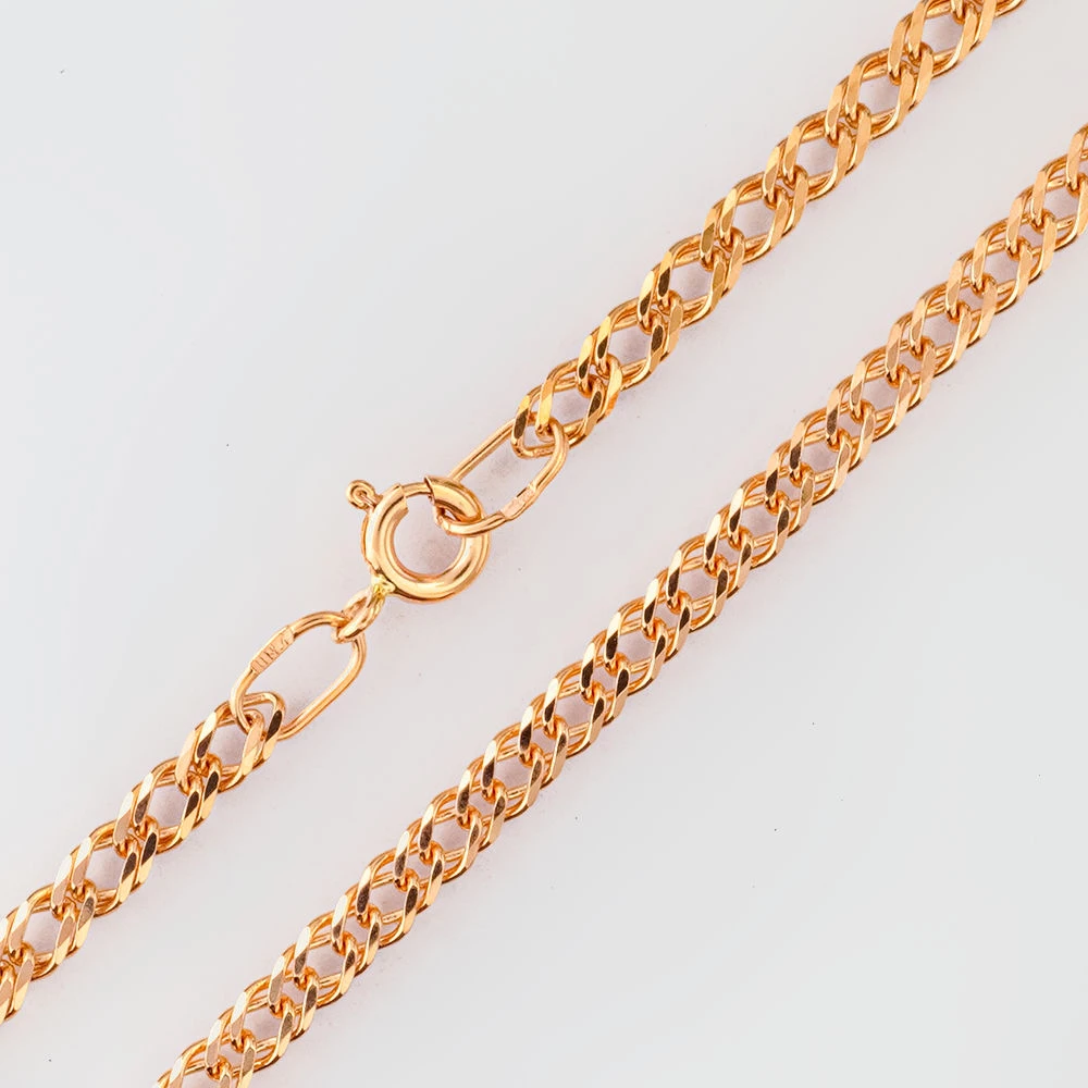 Цепь из красного золота 585 пробы