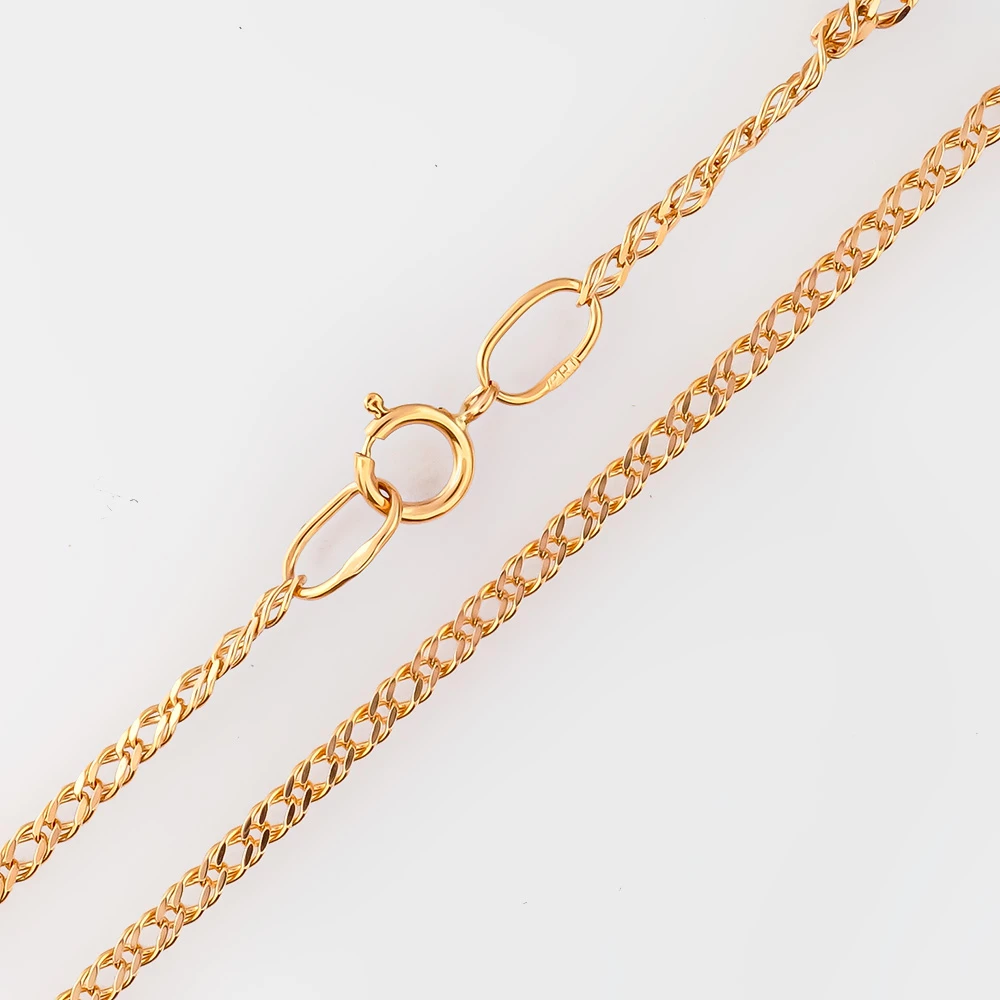 Цепь из красного золота 585 пробы