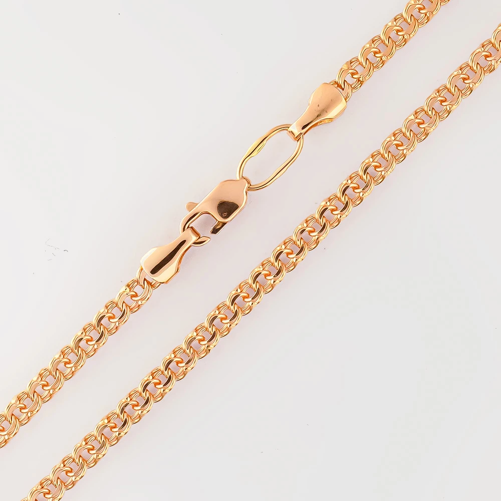 Цепь из красного золота 585 пробы