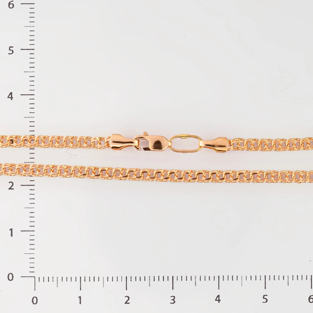 Цепь из красного золота 585 пробы