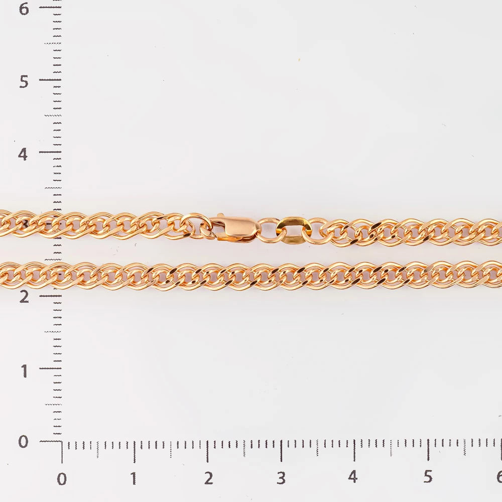 Цепь из красного золота 585 пробы