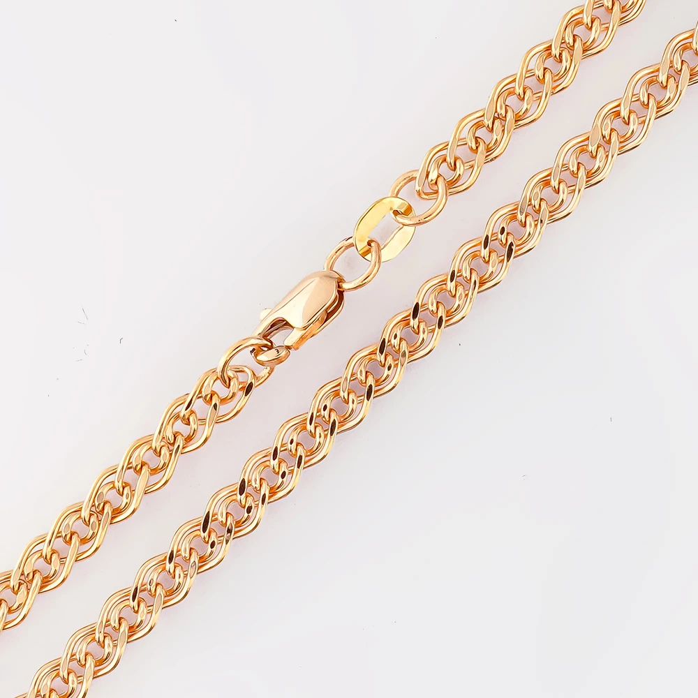 Цепь из красного золота 585 пробы