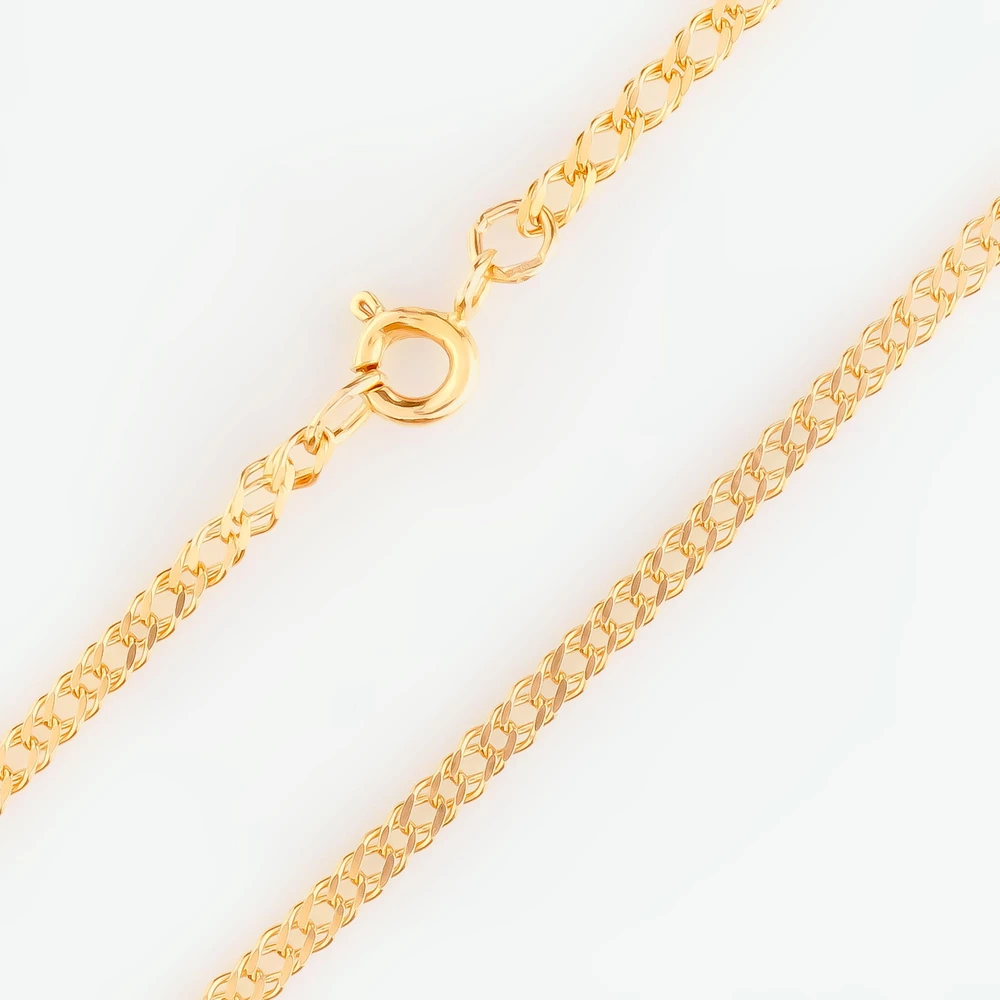 Цепь из красного золота 585 пробы