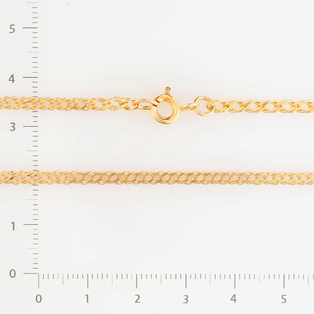 Цепь из красного золота 585 пробы