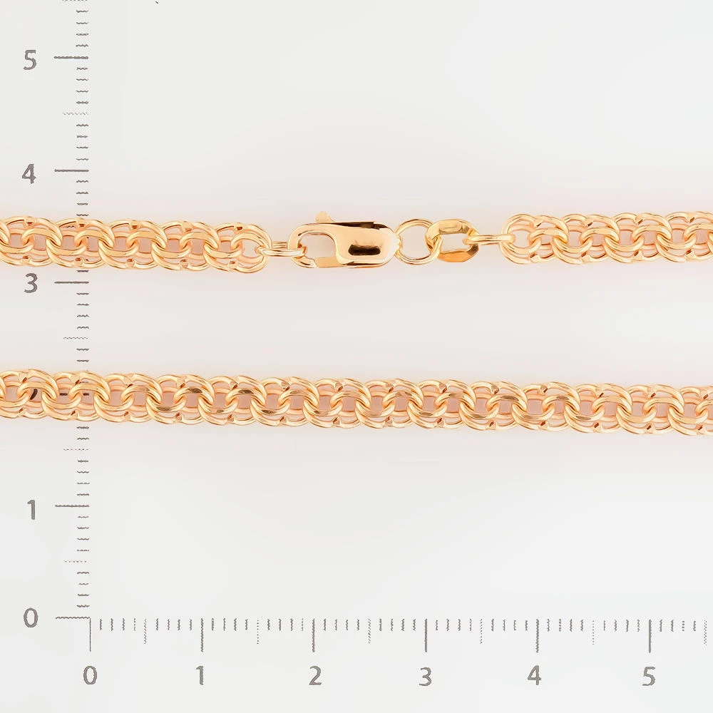 Цепь из красного золота 585 пробы