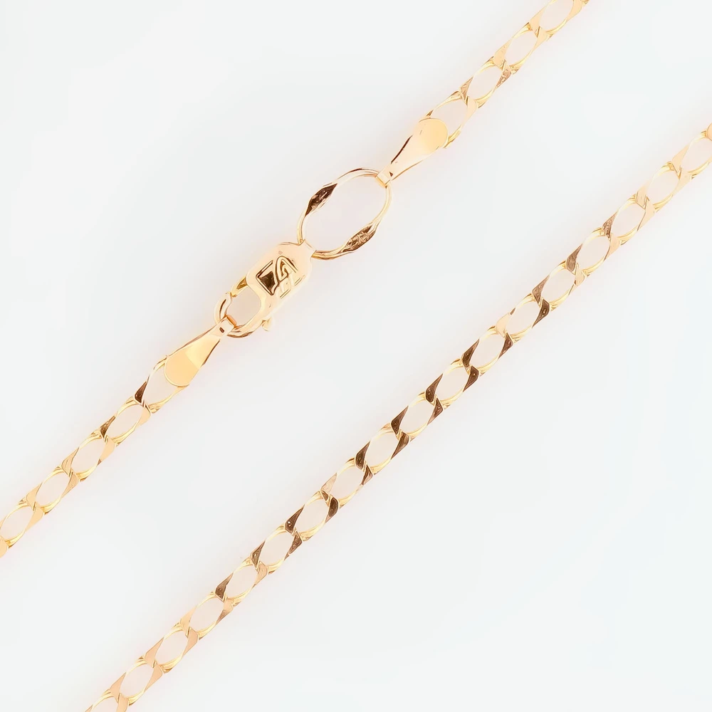 Цепь из красного золота 585 пробы