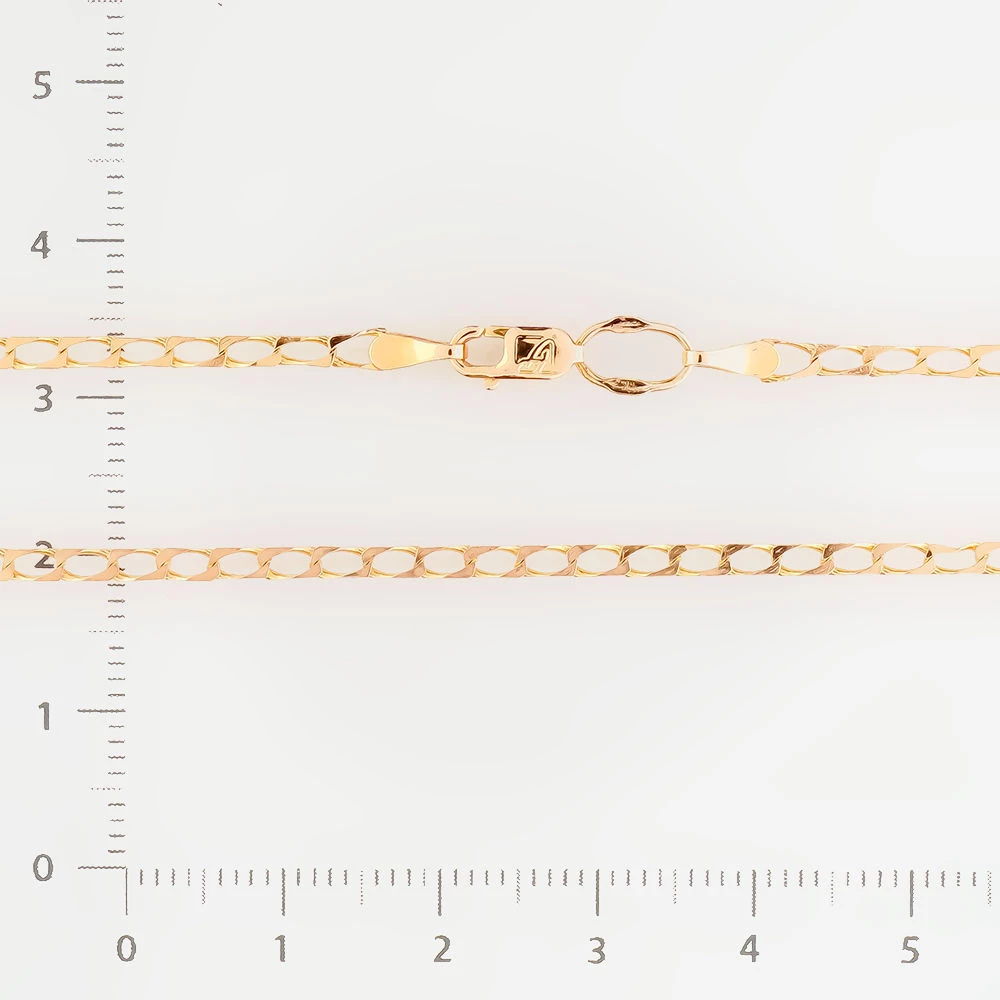 Цепь из красного золота 585 пробы