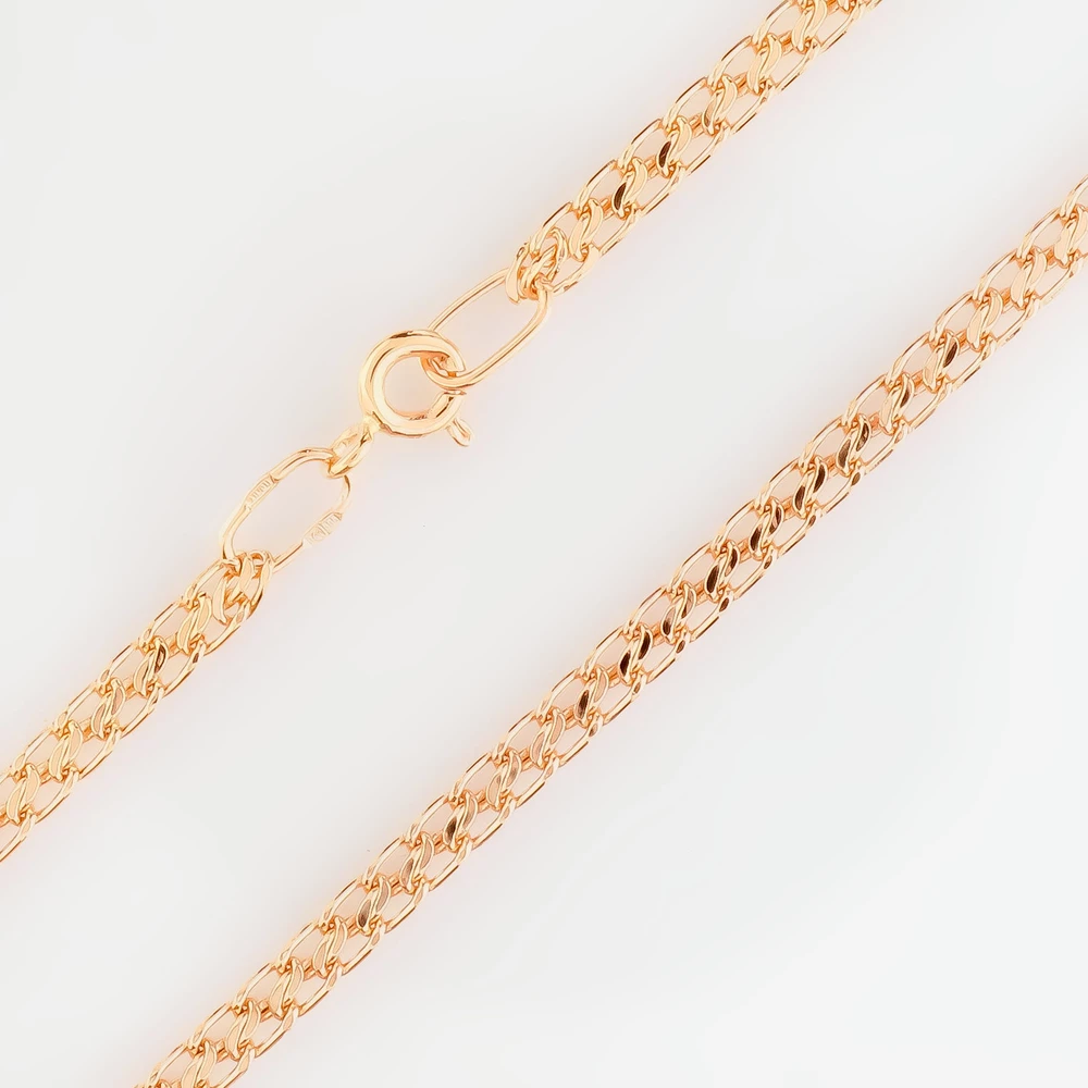 Цепь из красного золота 585 пробы