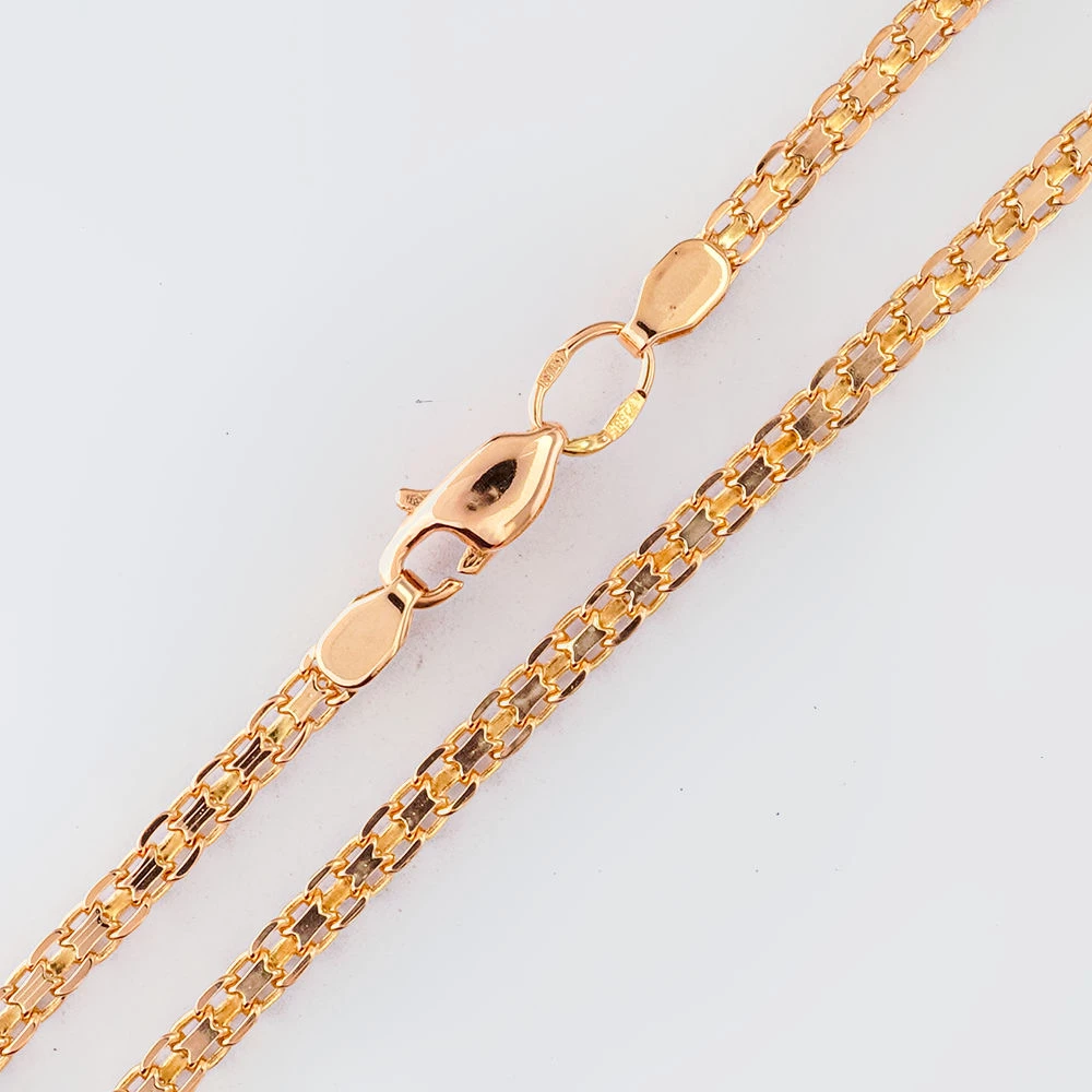 Цепь из красного золота 585 пробы