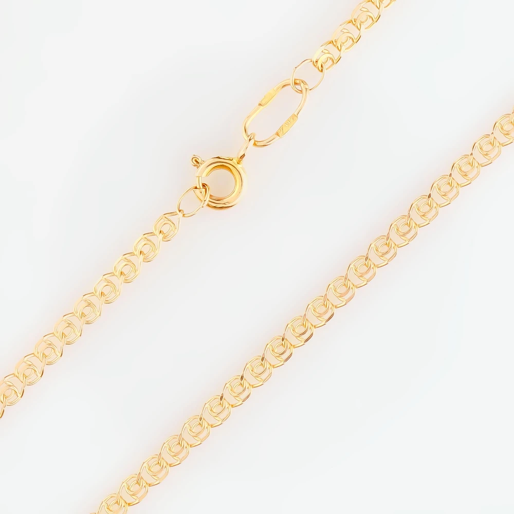 Цепь из красного золота 585 пробы