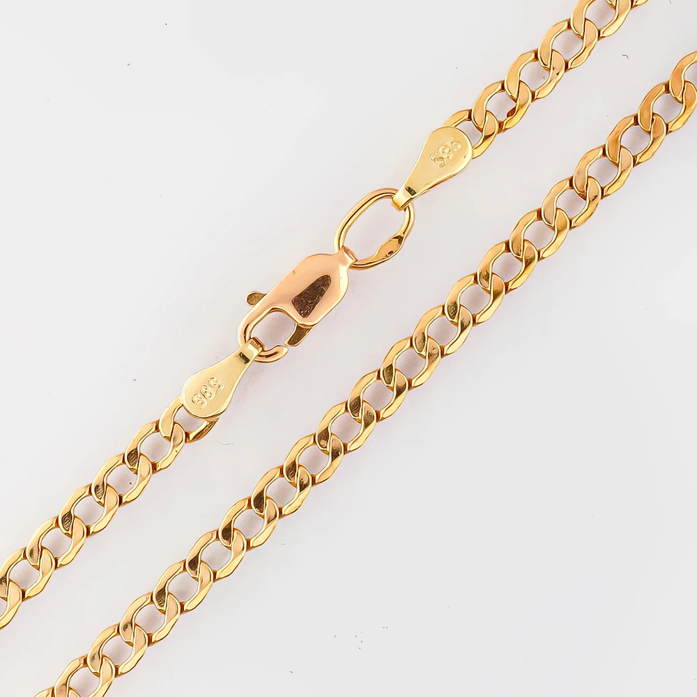 Цепь из красного золота 585 пробы