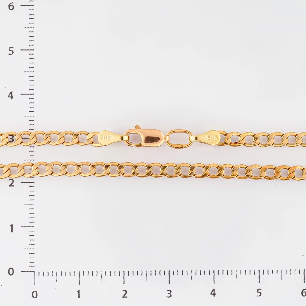 Цепь из красного золота 585 пробы