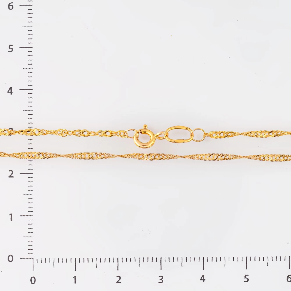 Цепь из красного золота 585 пробы