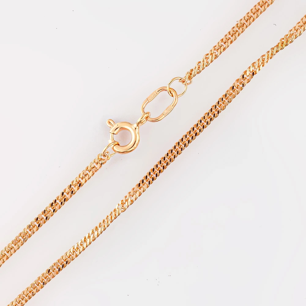 Цепь из красного золота 585 пробы