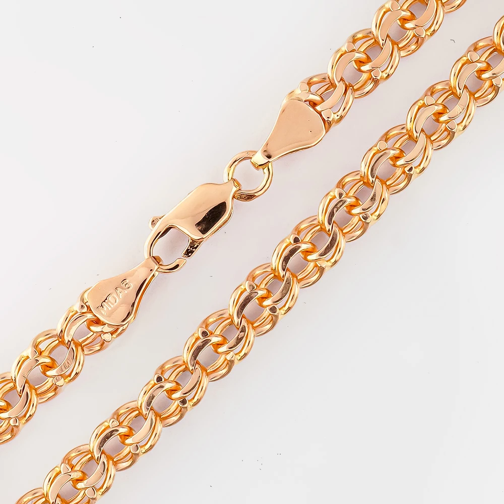 Цепь из красного золота 585 пробы