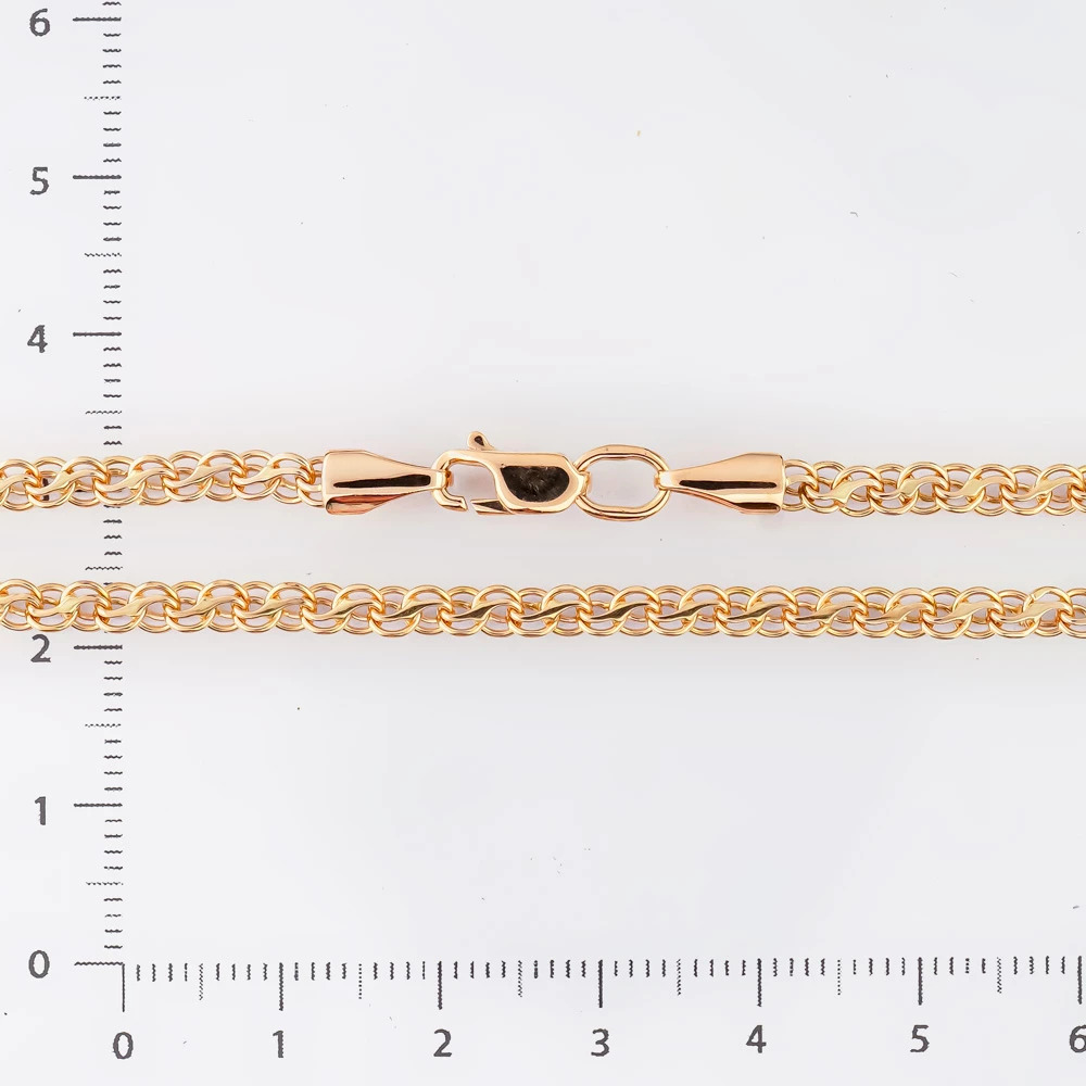 Цепь из красного золота 585 пробы