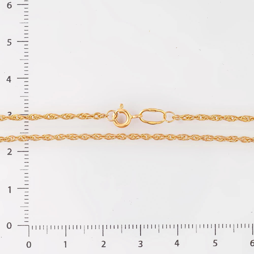 Цепь из красного золота 585 пробы