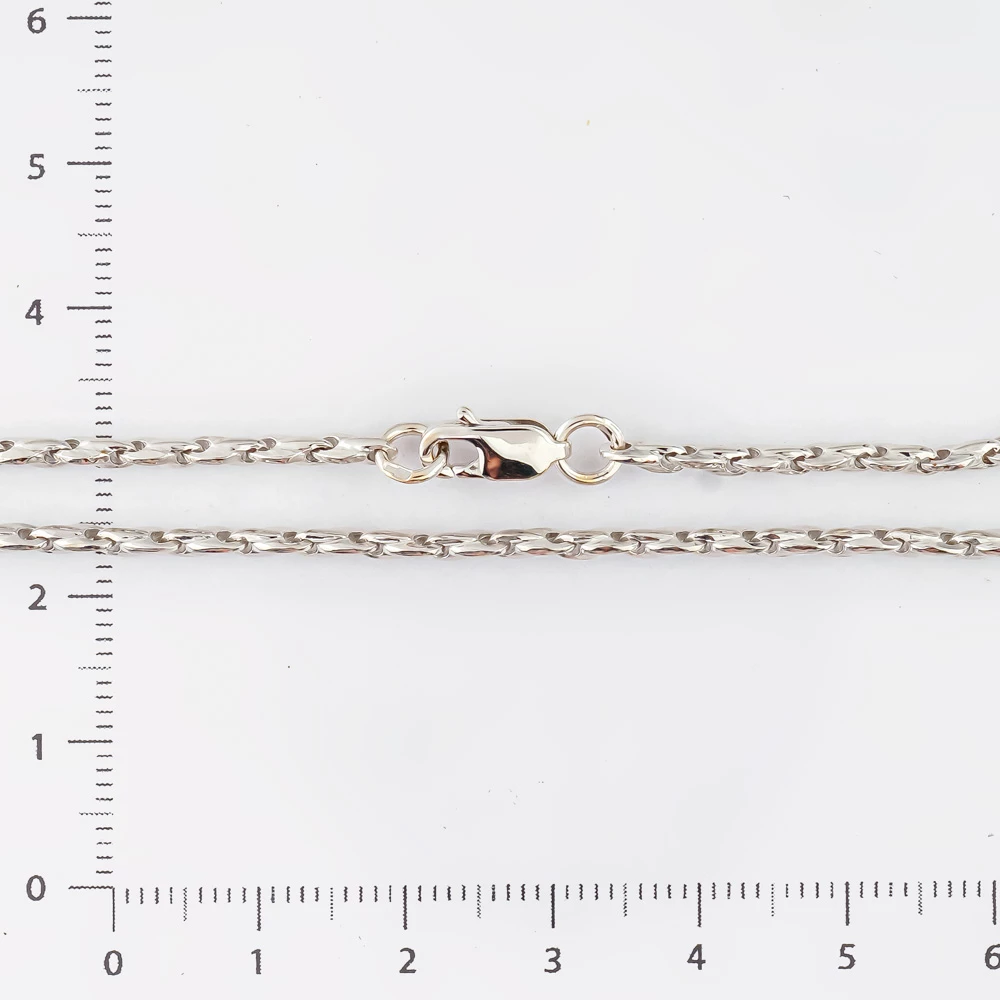 Цепь из белого золота 585 пробы