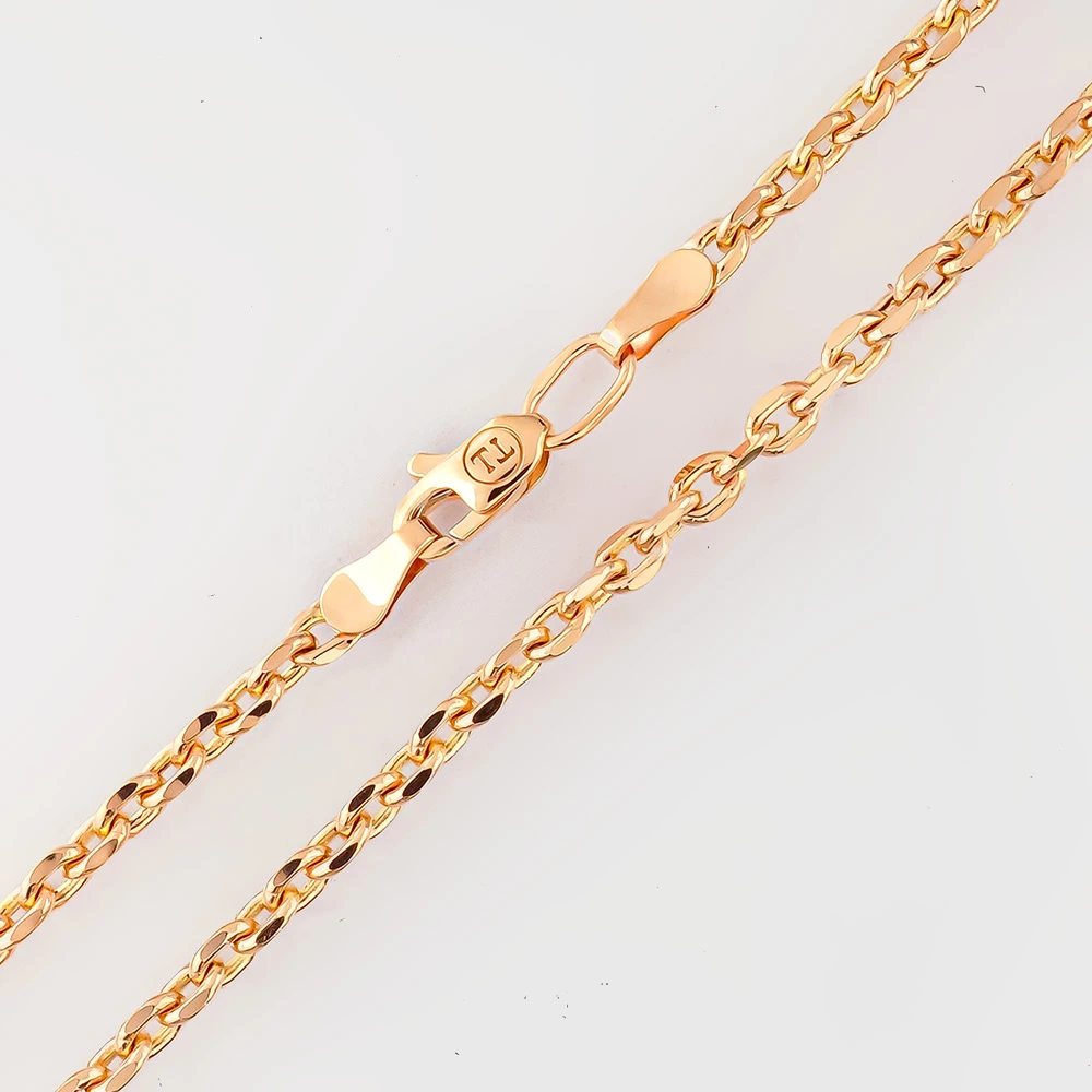 Цепь из красного золота 585 пробы