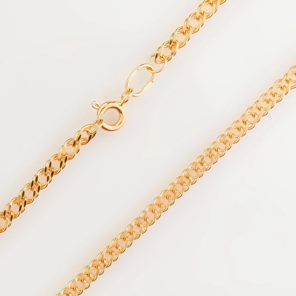 Цепь из красного золота 585 пробы