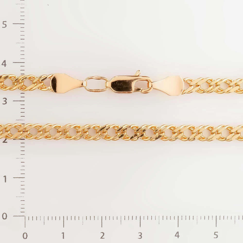 Цепь из красного золота 375 пробы