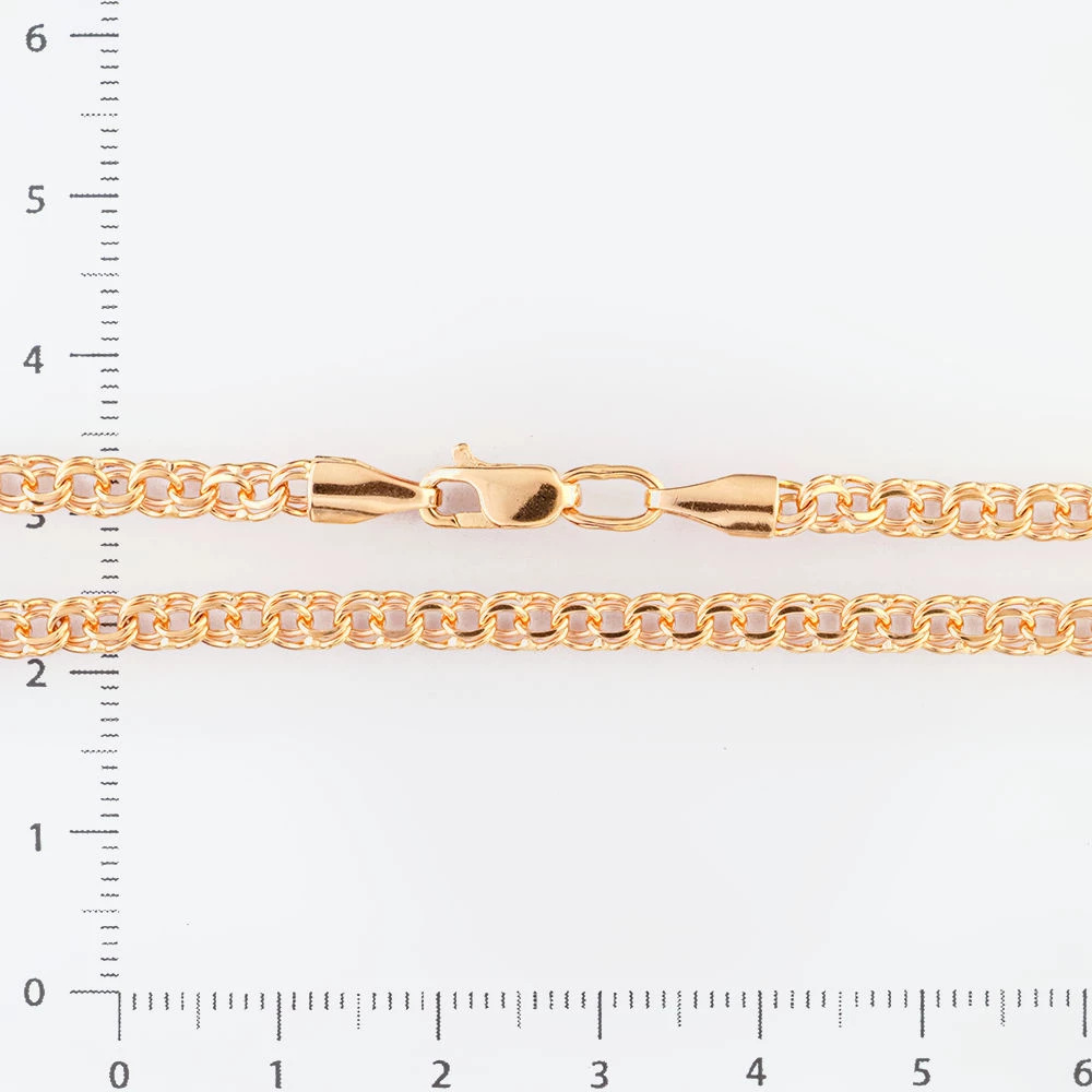 Цепь из красного золота 585 пробы