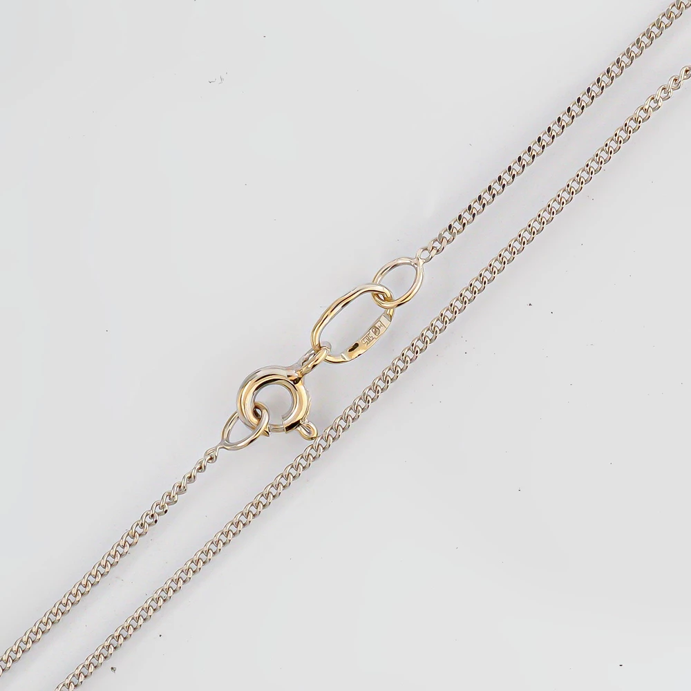 Цепь из белого золота 585 пробы