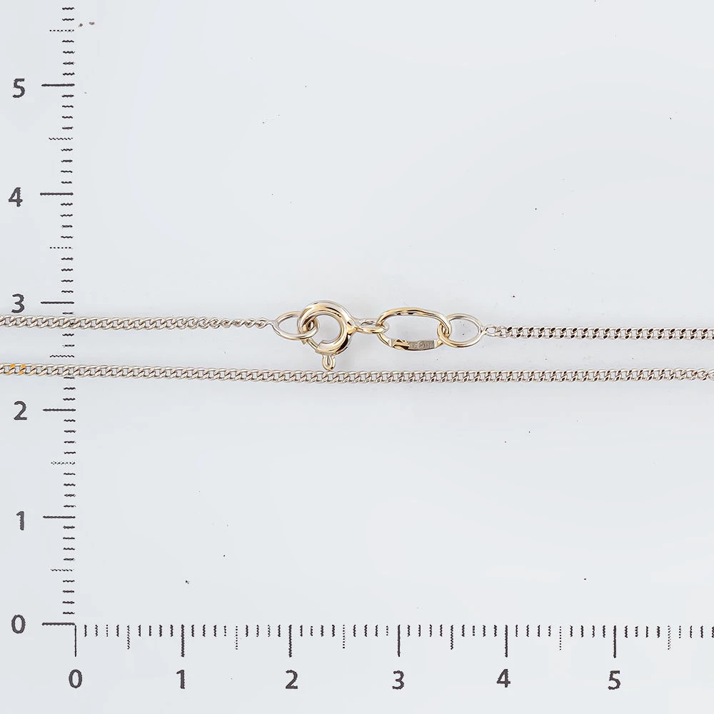 Цепь из белого золота 585 пробы