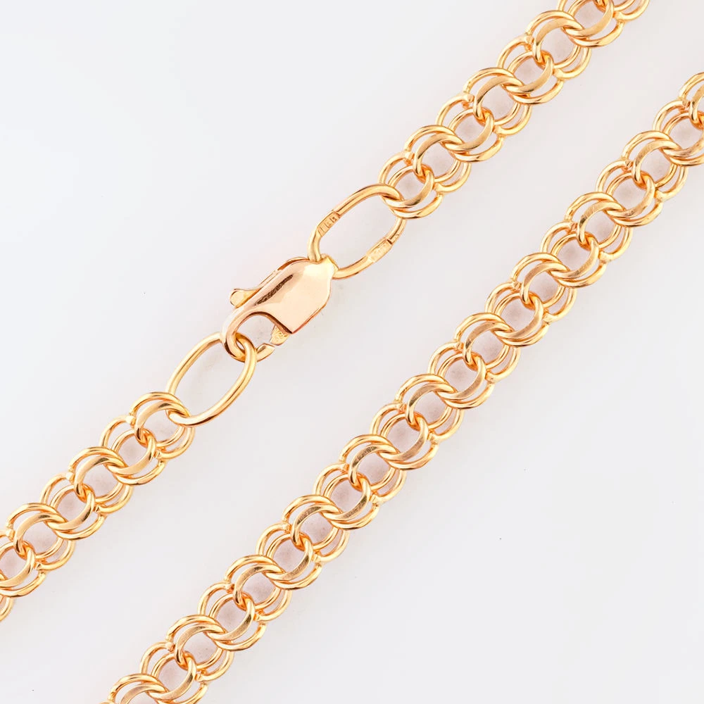 Цепь из красного золота 585 пробы