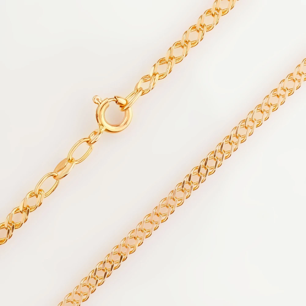 Цепь из красного золота 585 пробы