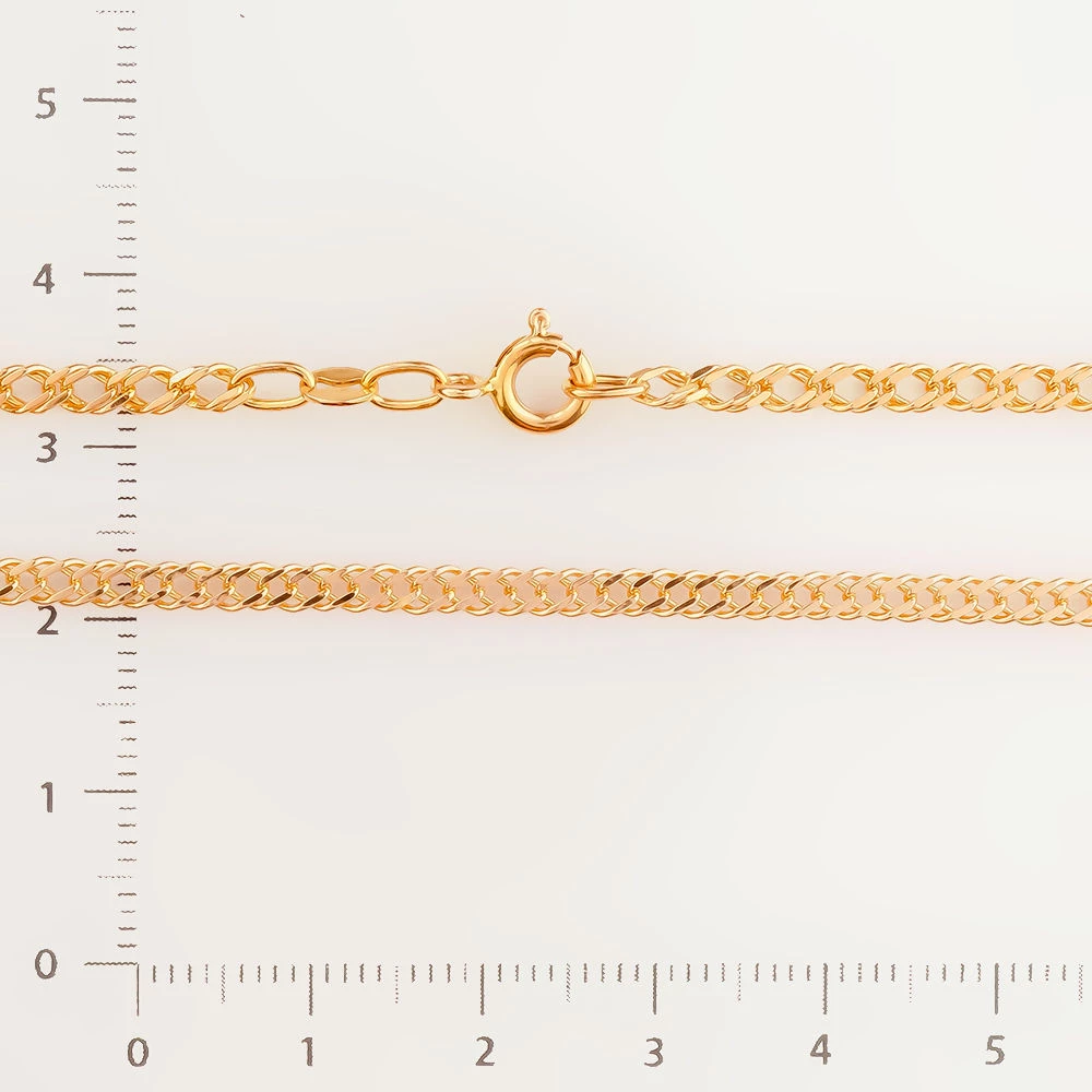 Цепь из красного золота 585 пробы