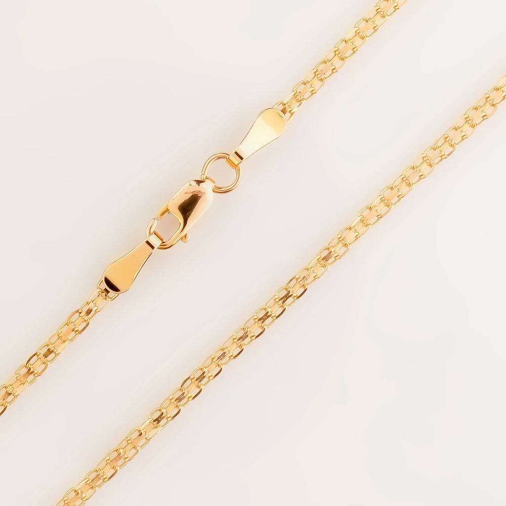 Цепь из красного золота 585 пробы