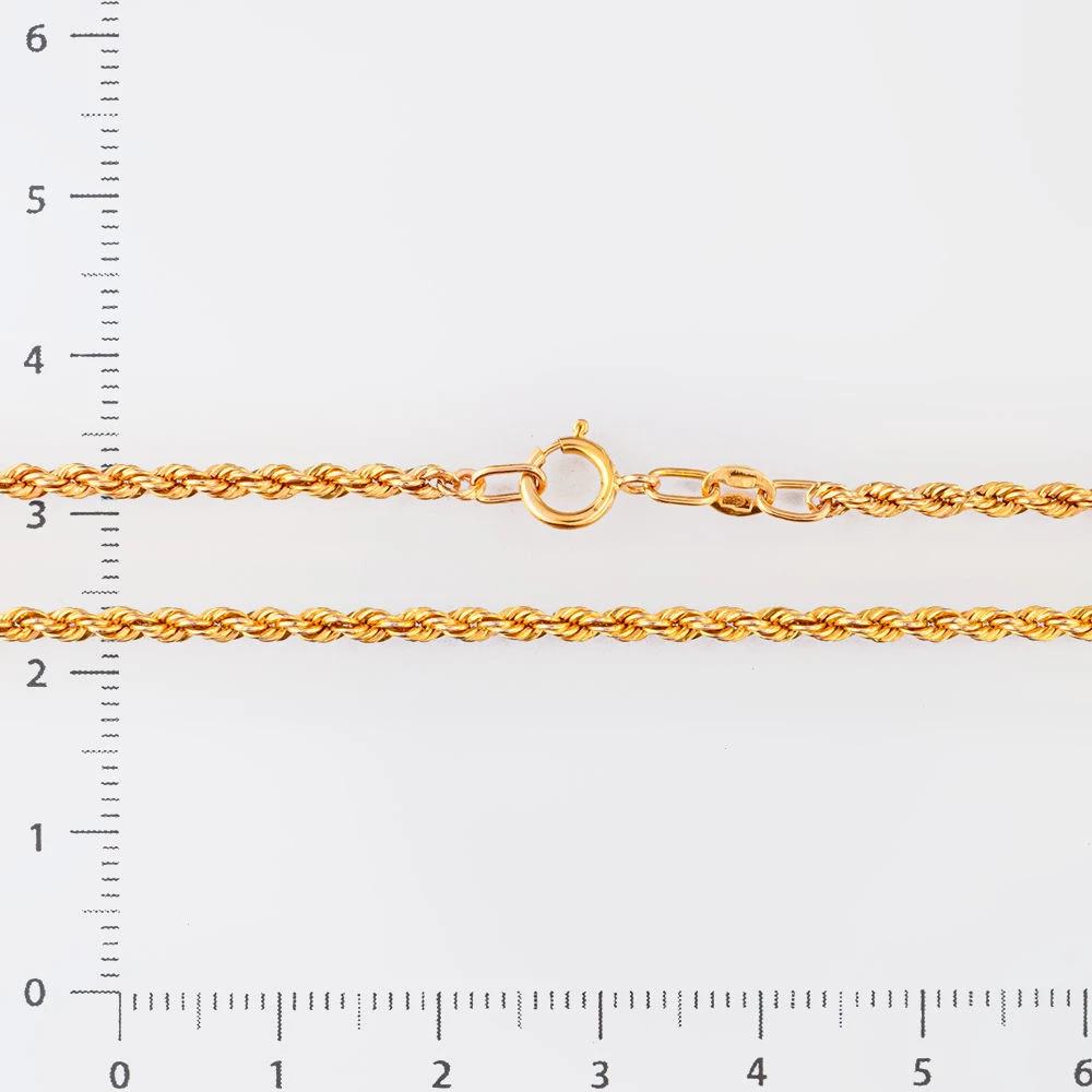 Цепь из красного золота 585 пробы