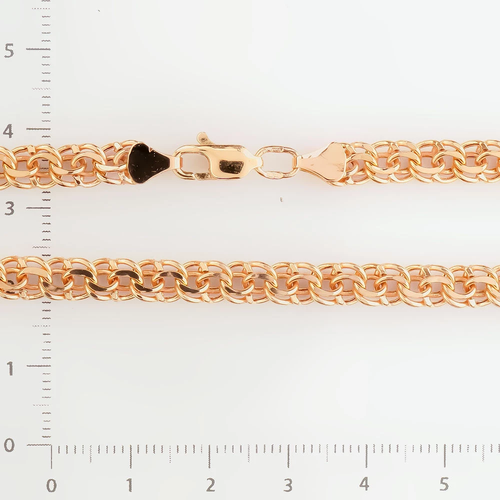 Цепь из красного золота 585 пробы