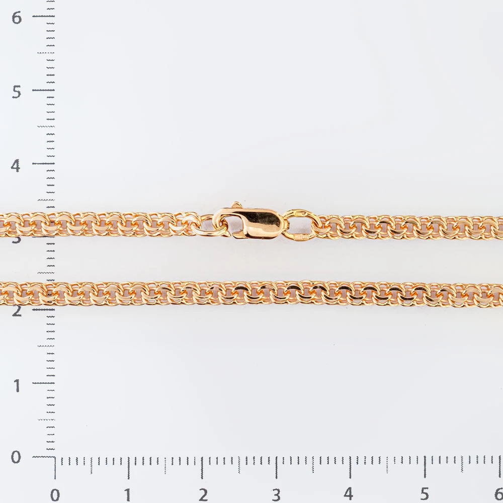 Цепь из красного золота 585 пробы