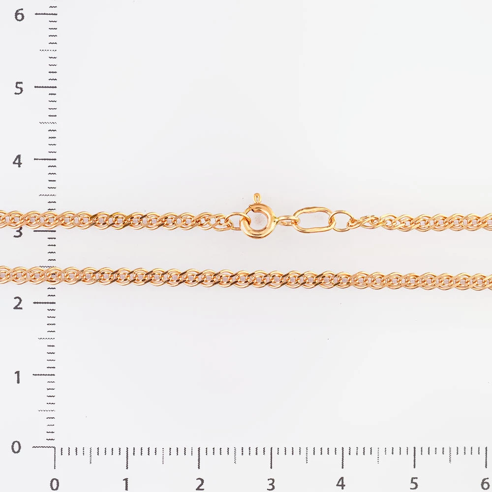 Цепь из красного золота 375 пробы