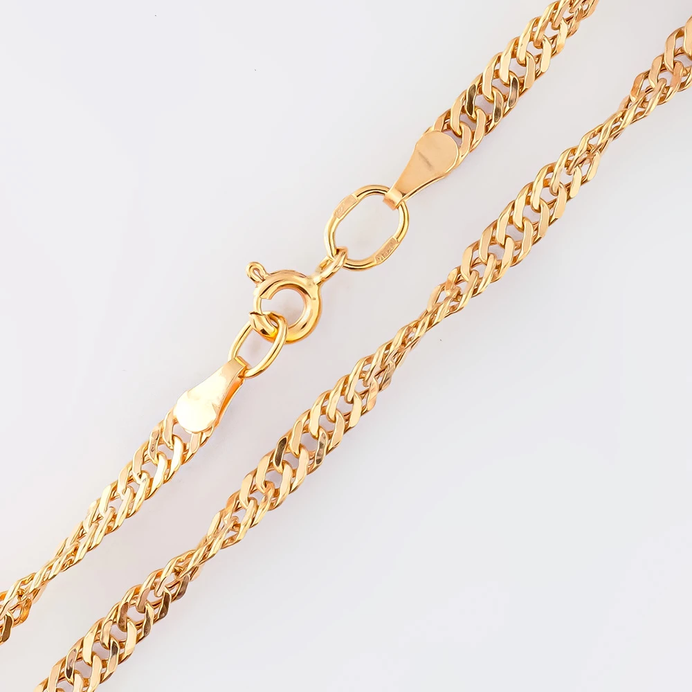 Цепь из красного золота 585 пробы