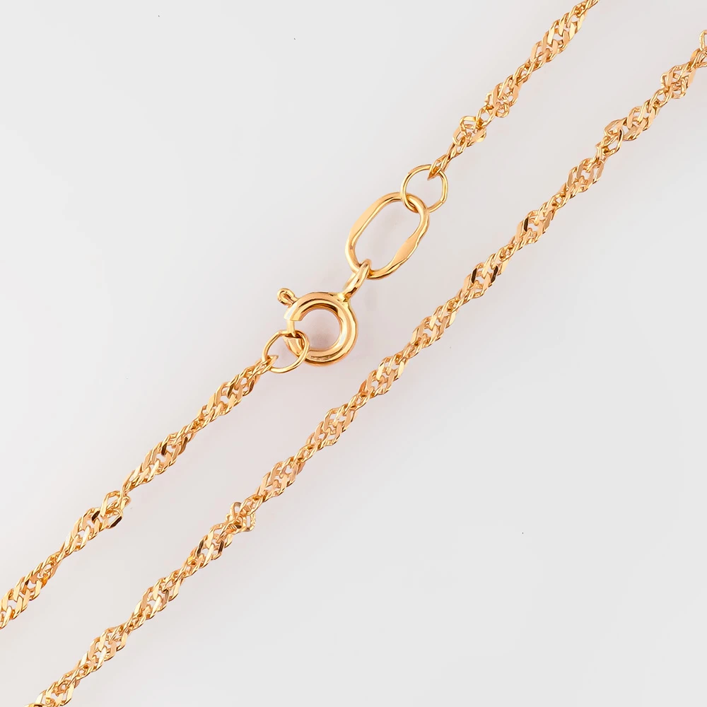 Цепь из красного золота 585 пробы